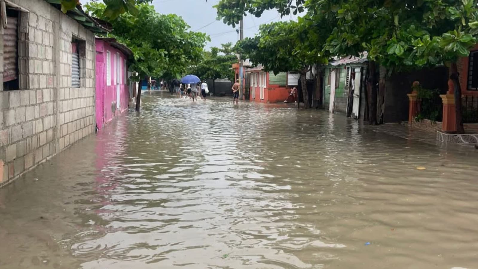 Lluvias causan inundaciones en sectores provincia de Barahona imagen