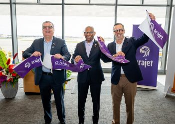 Arajet inaugura nueva ruta a Chicago