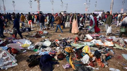 INDIA: Una estampida humana deja al menos diez muertos