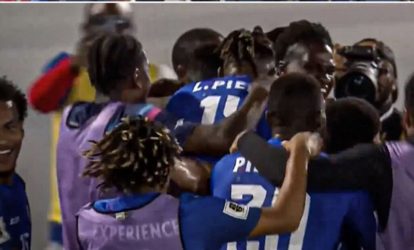 Haitianos amanecieron en calles festejando el boleto al mundial