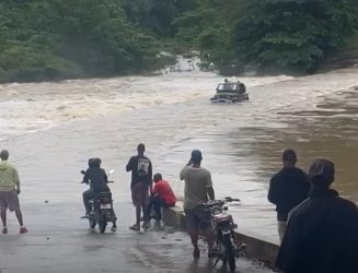 Reportan un muerto y zonas que han sido inundadas tras lluvias Reportan un muerto y zonas que han sido inundadas tras lluvias
