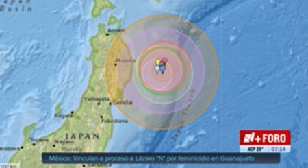 Japón desactiva aviso tsunami tras temblor de magnitud 6,7 Japón desactiva aviso tsunami tras temblor de magnitud 6,7
