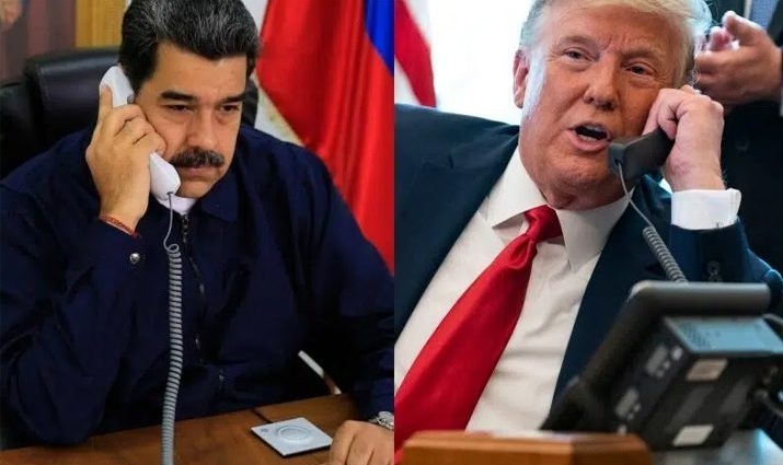 Trump habló con Maduro por teléfono para acordar reunión imagen