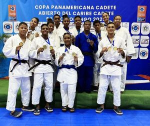 Delegación RD campeona Open Panamericano Cadete de judo