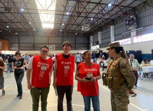 Dominicana residente en Chile participa en jornada electoral