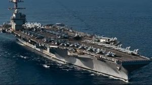 EEUU despliega portaaviones en medio tensiones con Venezuela EEUU despliega portaaviones en medio tensiones con Venezuela