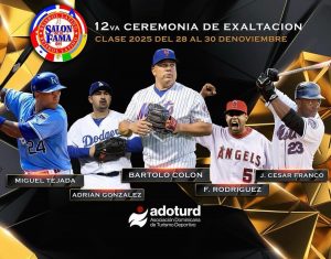 Salón de la Fama Béisbol Latino pospone ceremonial a febrero