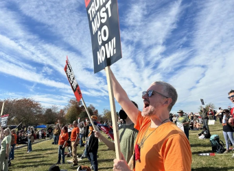 Washington: Piden en protesta «que se largue Donald Trump»