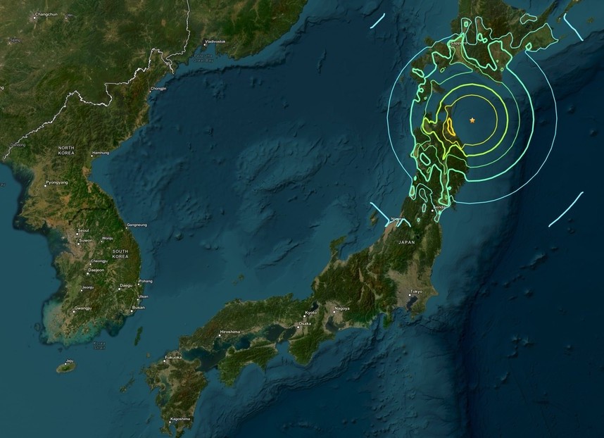 Sismo de 8 grados sacude costas de Japón; hay alerta de tsunami
