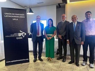 Pelegrín electo vicepresidente  Unión Partidos Latinoamérica