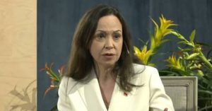 OSLO: Machado se fracturó una vértebra tras huir de Venezuela OSLO: Machado se fracturó una vértebra tras huir de Venezuela