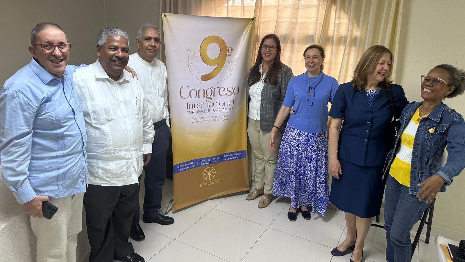 FIADASEC celebrará congreso “Por una Cultura de Paz”, en RD FIADASEC celebrará congreso “Por una Cultura de Paz”, en RD