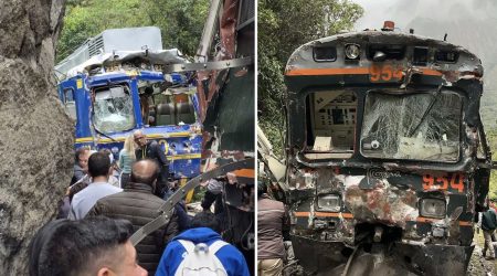 PERÚ: Un muerto y cerca de 80 heridos por choque 2 de trenes