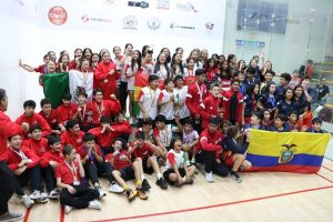 RD celebra con éxito el Torneo Mundial Juniors de Racquetbol RD celebra con éxito el Torneo Mundial Juniors de Racquetbol