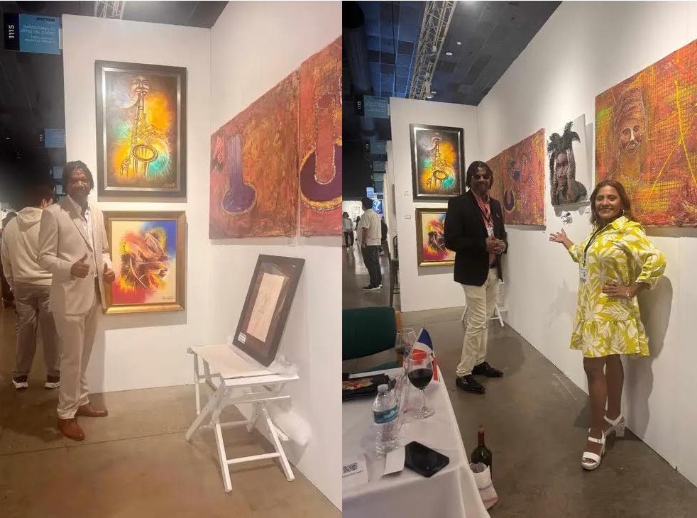MIAMI: Dominicano expone obras en Feria Arte Spectrum imagen