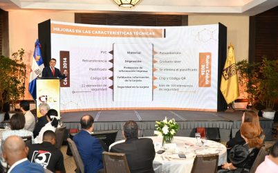 JCE presenta nueva cédula de identidad con alta tecnología