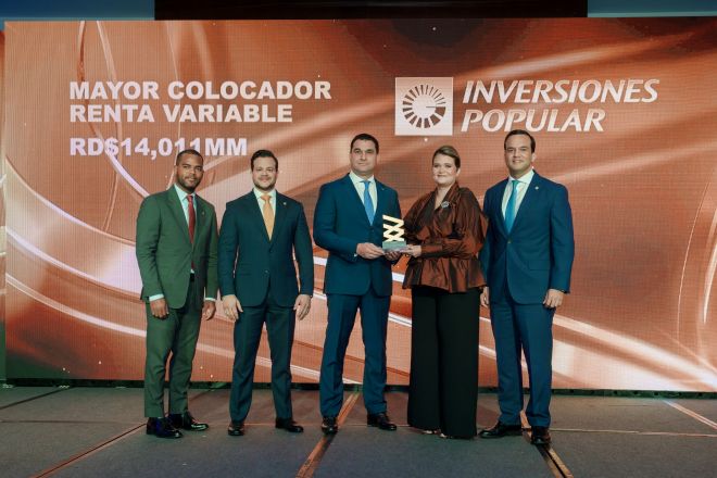 Banco Popular e Inversiones Popular reconocidos por BVRD imagen