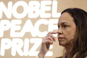 VENEZUELA: Machado pide mas presión para salida de Maduro VENEZUELA: Machado pide mas presión para salida de Maduro