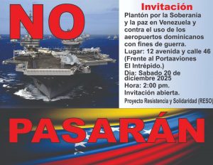 NY: Convocan a protesta contra uso EU aeropuertos RD NY: Convocan a protesta contra uso EU aeropuertos RD