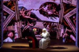 Ponen en escena en el Teatro Nacional obra Habemus Papa