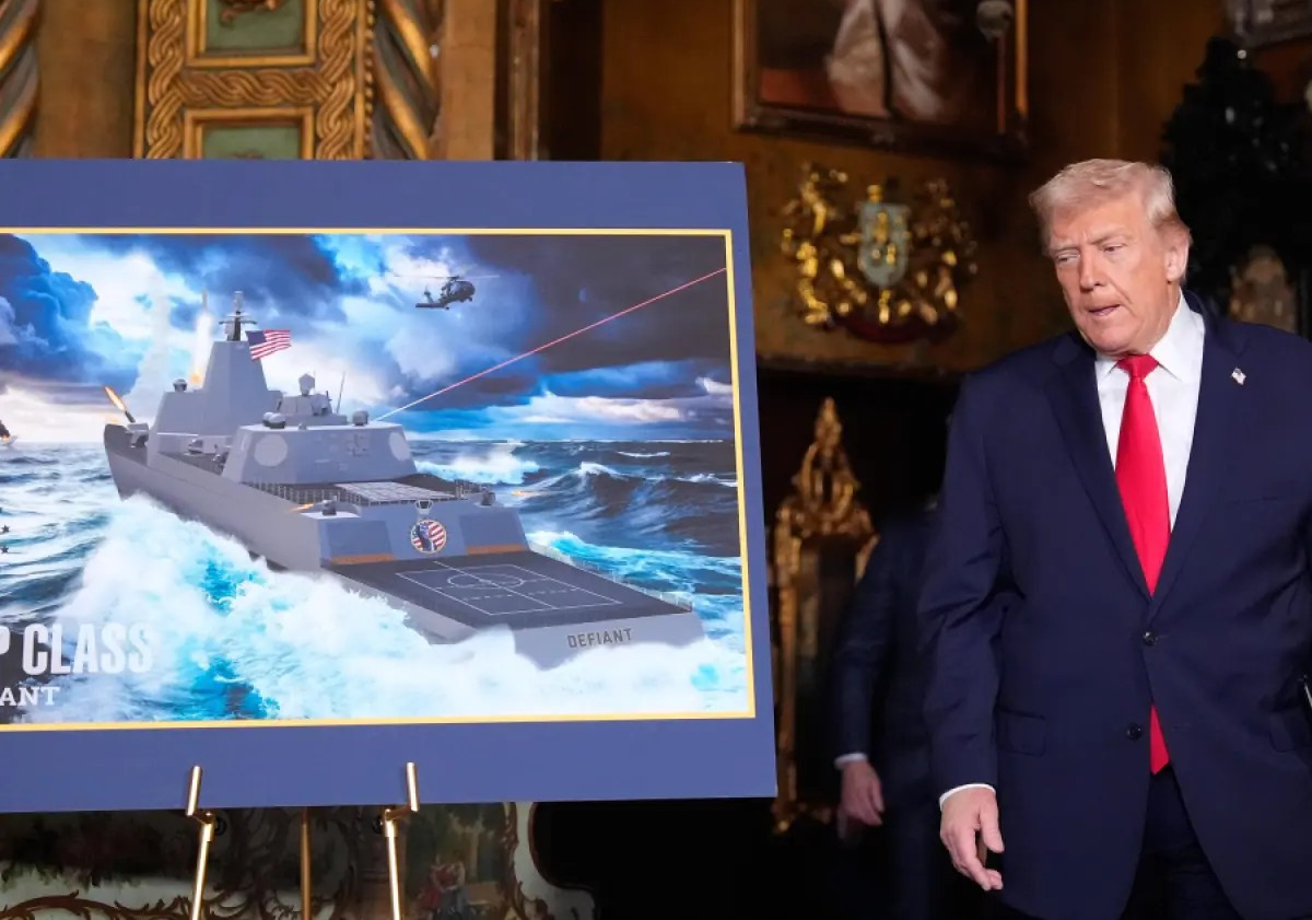 EU: Trump anuncia construcción nuevo tipo de buques de guerra