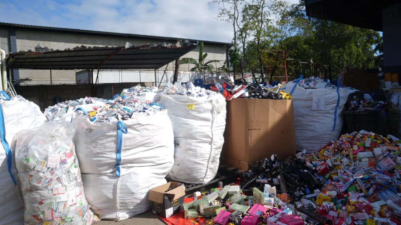 Gobierno destruye más de 24 millones de productos ilegales