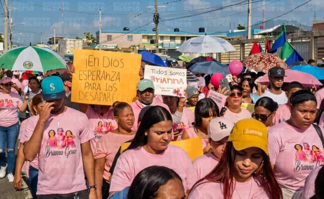 Santiago: Piden más acciones en búsqueda niña Brianna Genao
