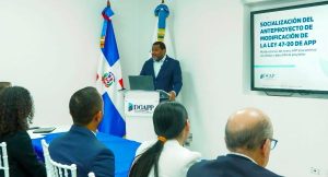 Socializan reforma de la ley de las Alianzas Público-Privadas