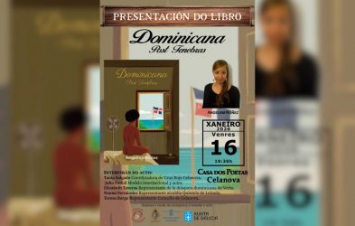 ESPAÑA: Angelina Núñez presentará obra ‘Dominicana Post Tenebras’ ESPAÑA: Angelina Núñez presentará obra ‘Dominicana Post Tenebras’