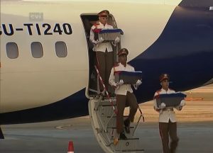 Llegan a Cuba los restos de 32 militares muertos en Caracas