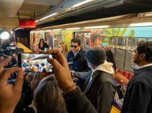 Ministro dominicano lanza ruta promocional Línea A tren de NY