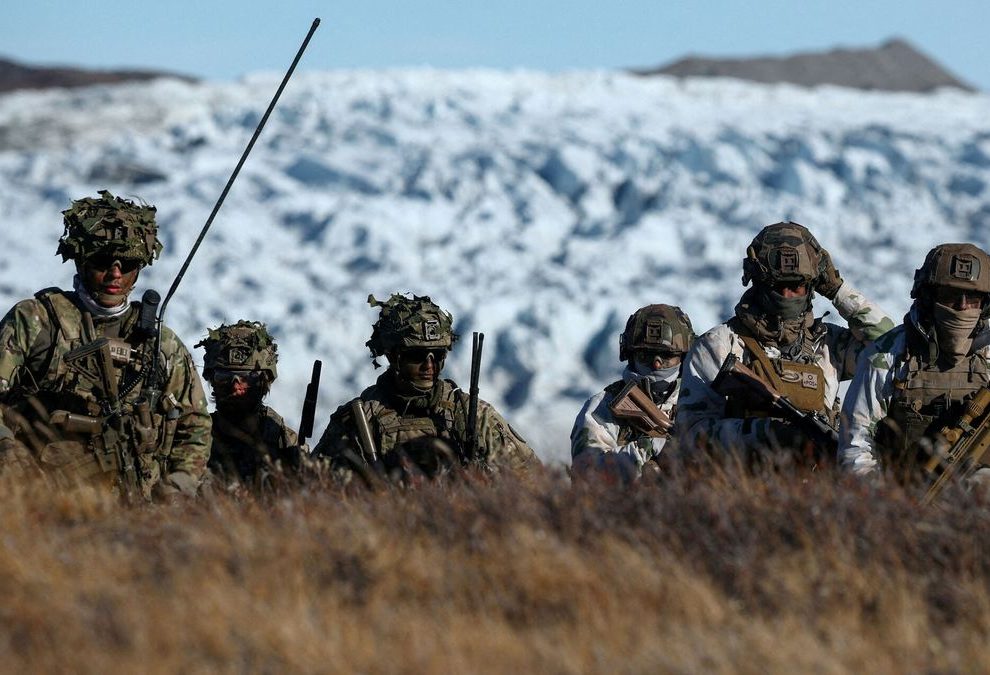 Cuatro países europeos inician ejercicio militar en Groenlandia Cuatro países europeos inician ejercicio militar en Groenlandia