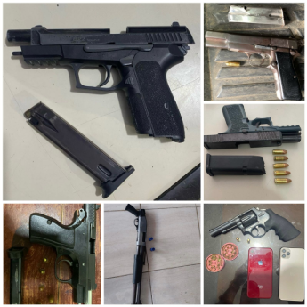 SANTIAGO: PN ocupa 9 armas de fuego ilegales y apresa siete imagen