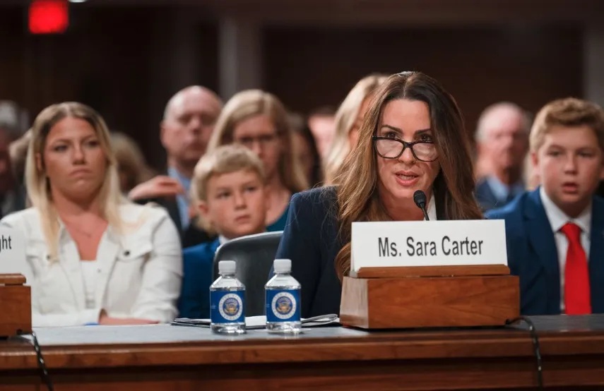 Confirma periodista Sara Carter como «zar antidrogas» de EEUU imagen