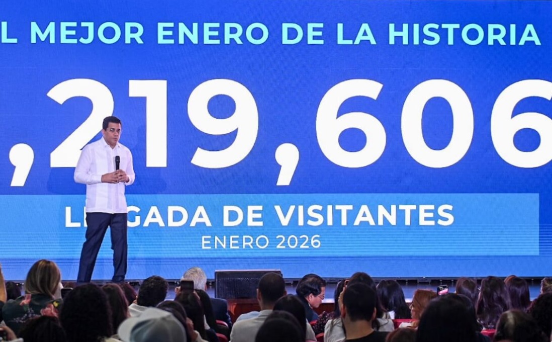 República Dominicana recibió  1,2 millones visitantes en enero