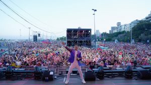 ESPAÑA: Eddy Herrera le canta a 350 mil personas en carnaval ESPAÑA: Eddy Herrera le canta a 350 mil personas en carnaval