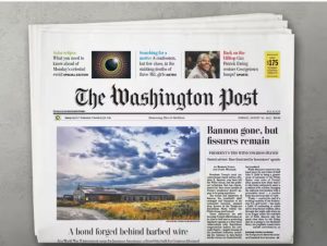 Periódico The Washington Post despide a cientos de empleados