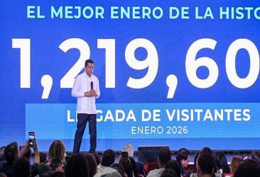 República Dominicana recibió  1,2 mm de visitantes en enero