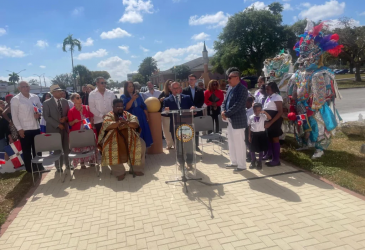 FLORIDA: Comisionado Luis Santiago celebra independencia RD