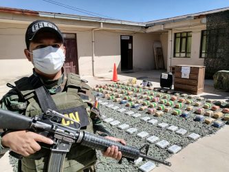 BOLIVIA: Autoridades incautan  más de 1,1 toneladas de cocaína