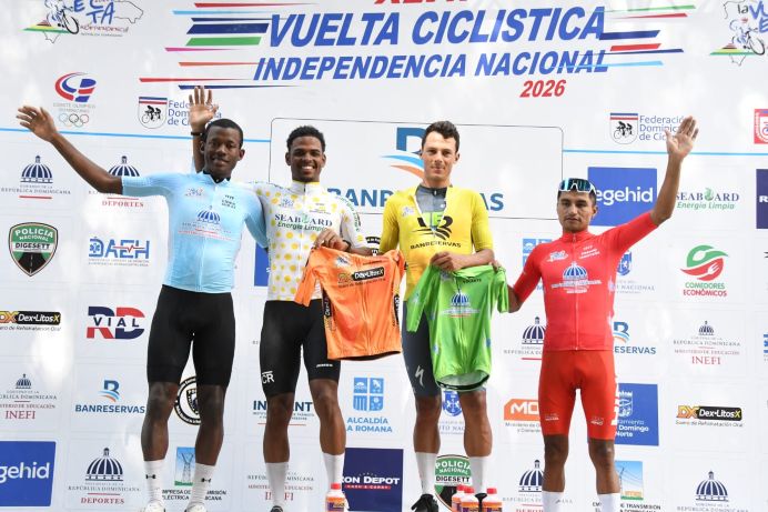 Yesid Pira gana tercera etapa de Vuelta Ciclística Independencia imagen