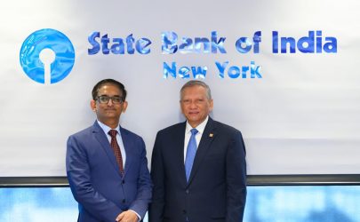 NY: Presidente BR visita oficina Banco Estatal de la India en EU NY: Presidente BR visita oficina Banco Estatal de la India en EU