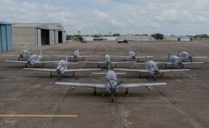 Aviones militares ensamblados  en RD vigilan la zona fronteriza