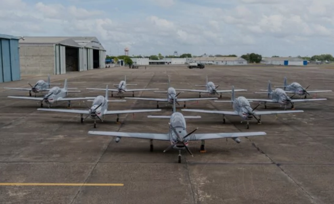 Aviones militares ensamblados en RD vigilan la zona fronteriza Aviones militares ensamblados en RD vigilan la zona fronteriza