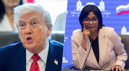 Trump alaba a Delcy Rodríguez; dice»petróleo empieza a fluir»