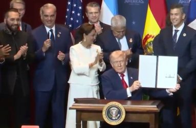 Concluye cumbre con firma de  coalición militar contra narcos