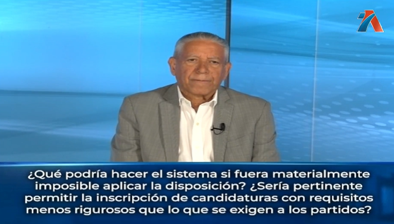 Defiende las candidaturas independientes, pero reguladas imagen