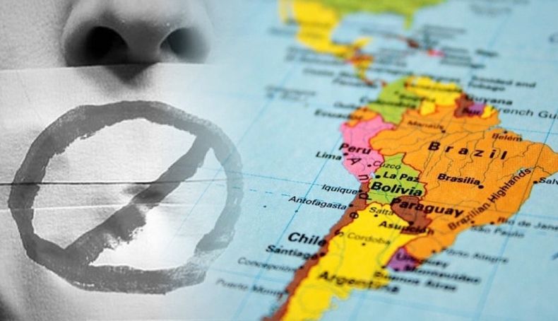 Ocho países AL con graves fallas en la libertad de expresión imagen