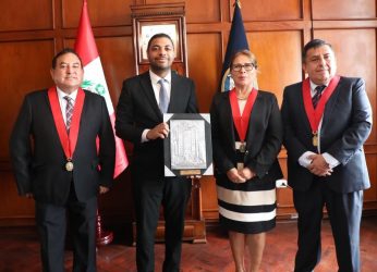 PERU: Fiscal Merlin Mateo representa a RD en intercambio alto nivel PERU: Fiscal Merlin Mateo representa a RD en intercambio alto nivel