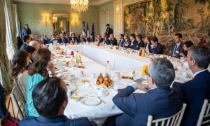 Presidente Abinader se reúne con inversionistas franceses Presidente Abinader se reúne con inversionistas franceses